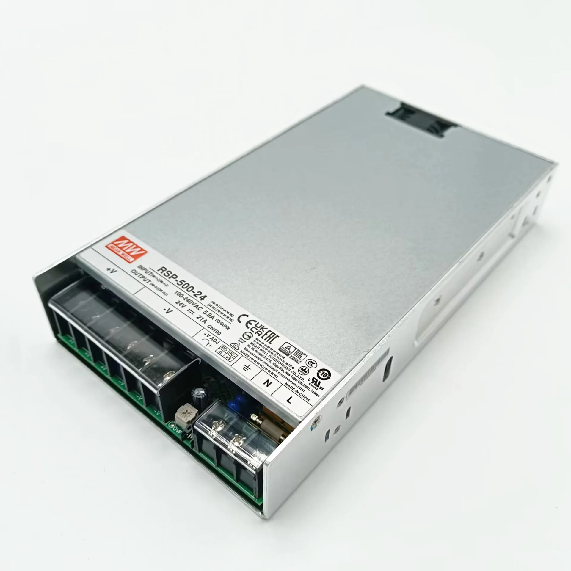 MEAN WELL RSP-500-24 500W 21A Single Output with PFC Function AC/DC power supply 24vdc switching  meanwell power 24vsupply 500w