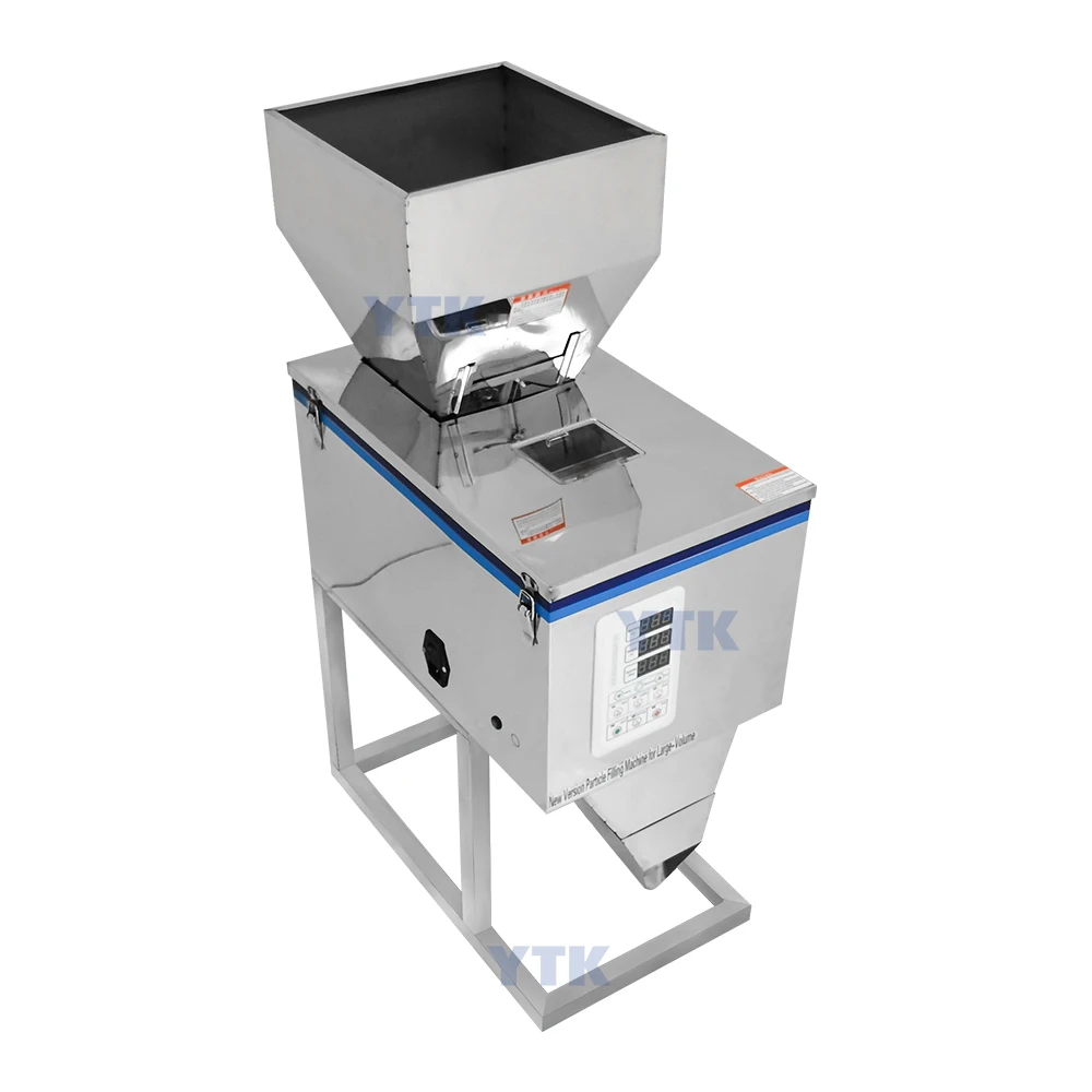 25-999g Semi-automatic packing Machine/Particle Filling Machine Price/Granule/Powder Weighing and Filling Machine
