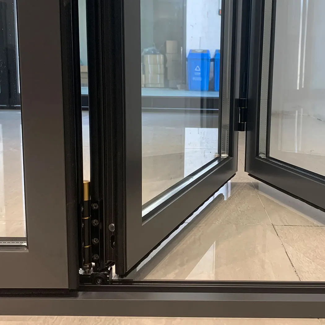 Customized Size interior accordion doors aluminum folding doors and windows