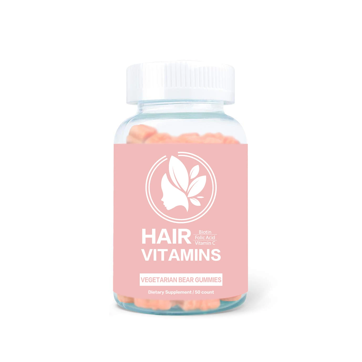 Made in China GMP Superior Quality Hair Vitamins Grow Longer Hair Gummies Hair Skin And Nails Candy Private Label Gummies