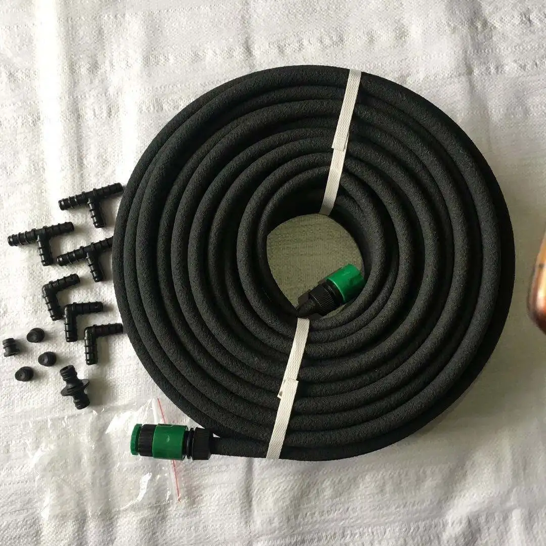 Material Soaker Hose Garden Hose Reels Recycled Rubber Agriculture Irrigation Infiltration irrigation zone