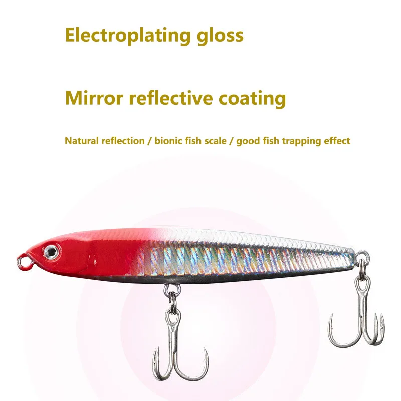 New Design 10g 14g 18g 24g Unpainted Pencil Topwater Fishing lure blank