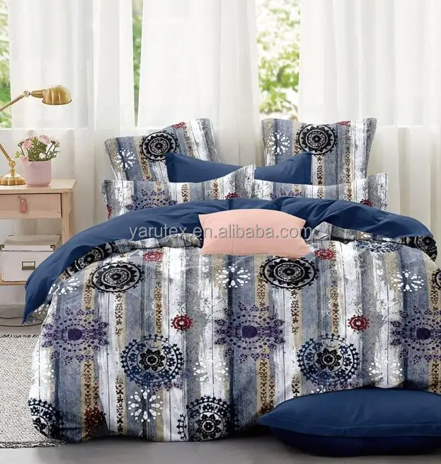 cheap disperse printed polyester fabric bedding fabric home textile /100% polyester microfiber bed sheet fabric
