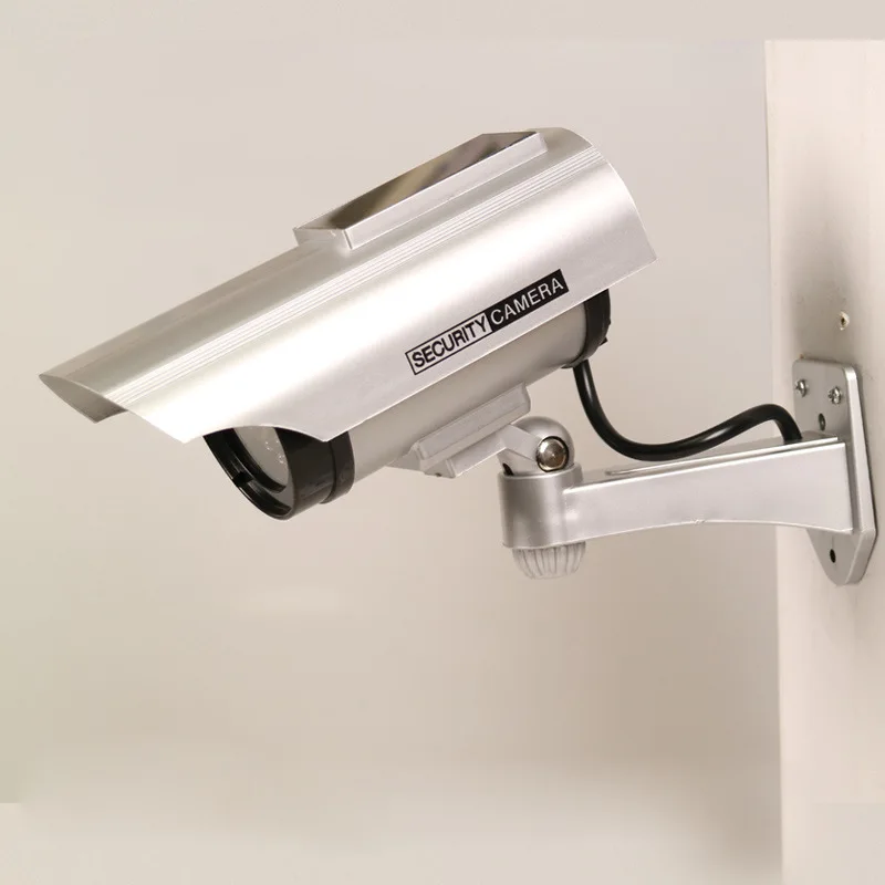 Solar Dummy CCTV Camera Security Surveillance Bullet Fake Flashing LED Outdoor Indoor Fake CCTV Security cam lmitation