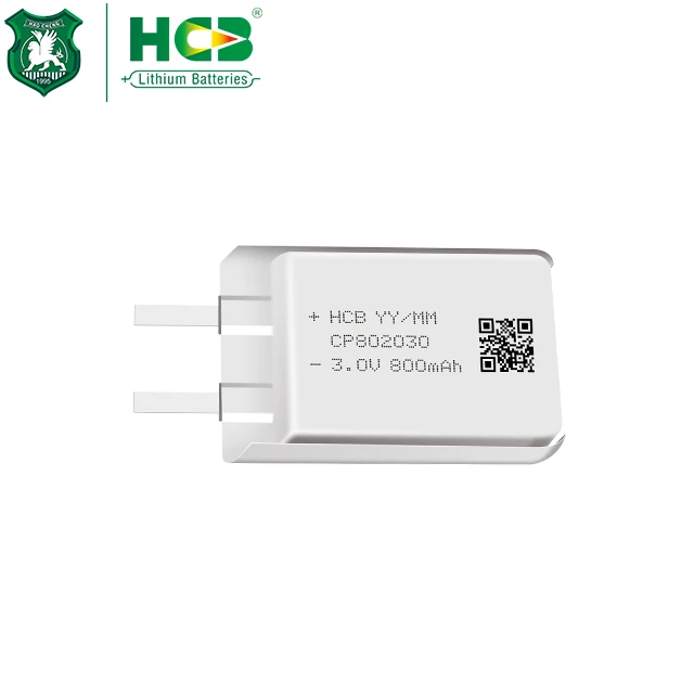 HCB CP802030 Li MnO2 первичный 3 0 Вольт аккумулятор 800 мАч для питания трекера и мониторинга автопарка