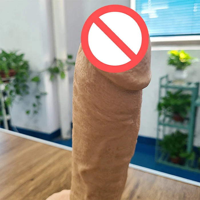 Oem Custom 30cm 50cm 60cm Large Skin Color Silicone Artificial Penis Flesh Extra Long Dildo