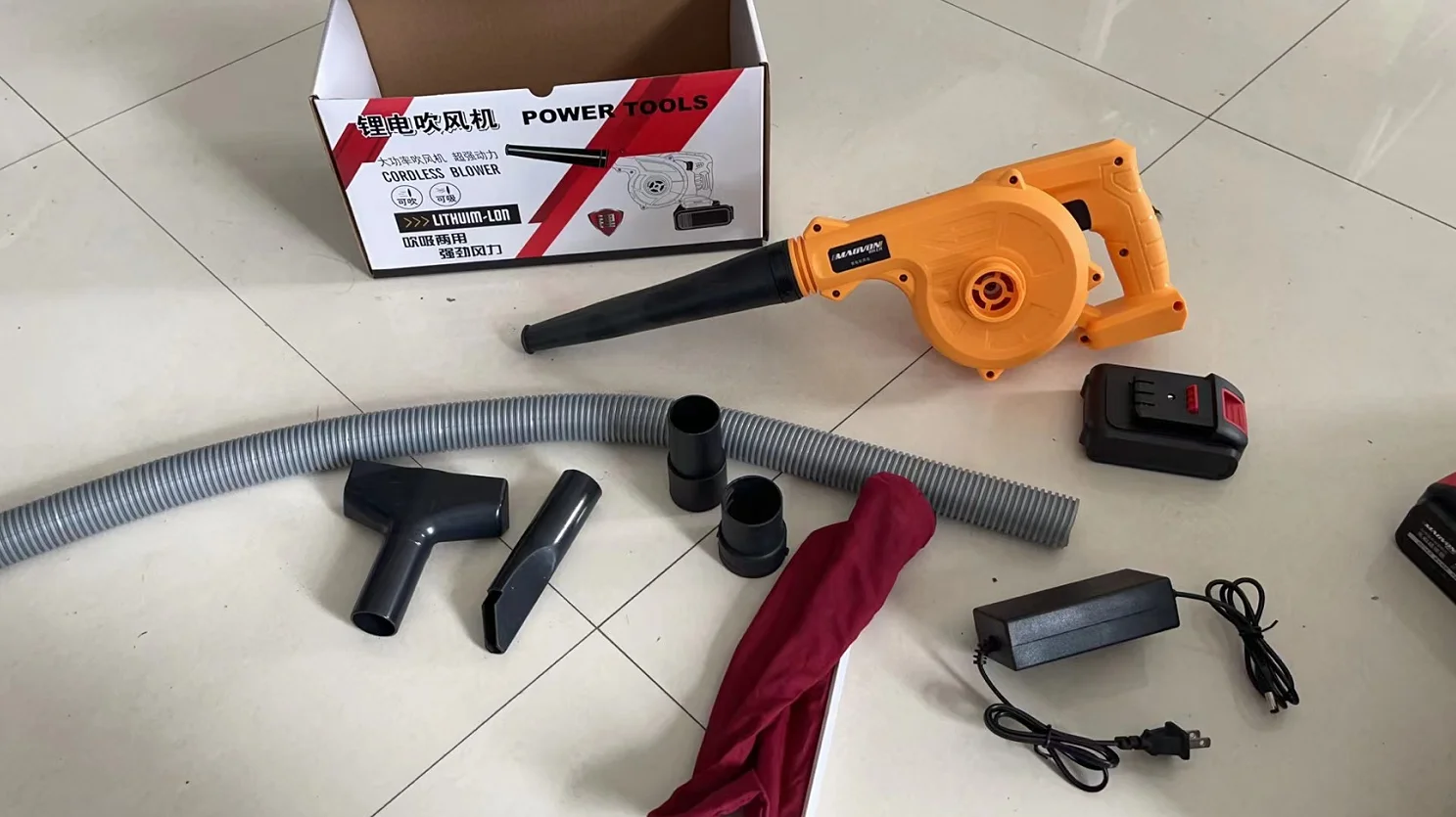 high quality Portable Lithium Electric Blower  snow blower