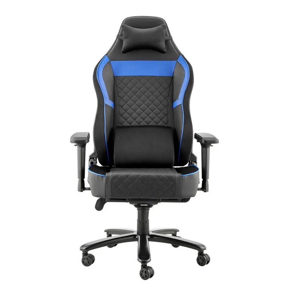 Игровое кресло для игр Silla Gamer, черное компьютерное кресло с высокой спинкой, офисное кресло