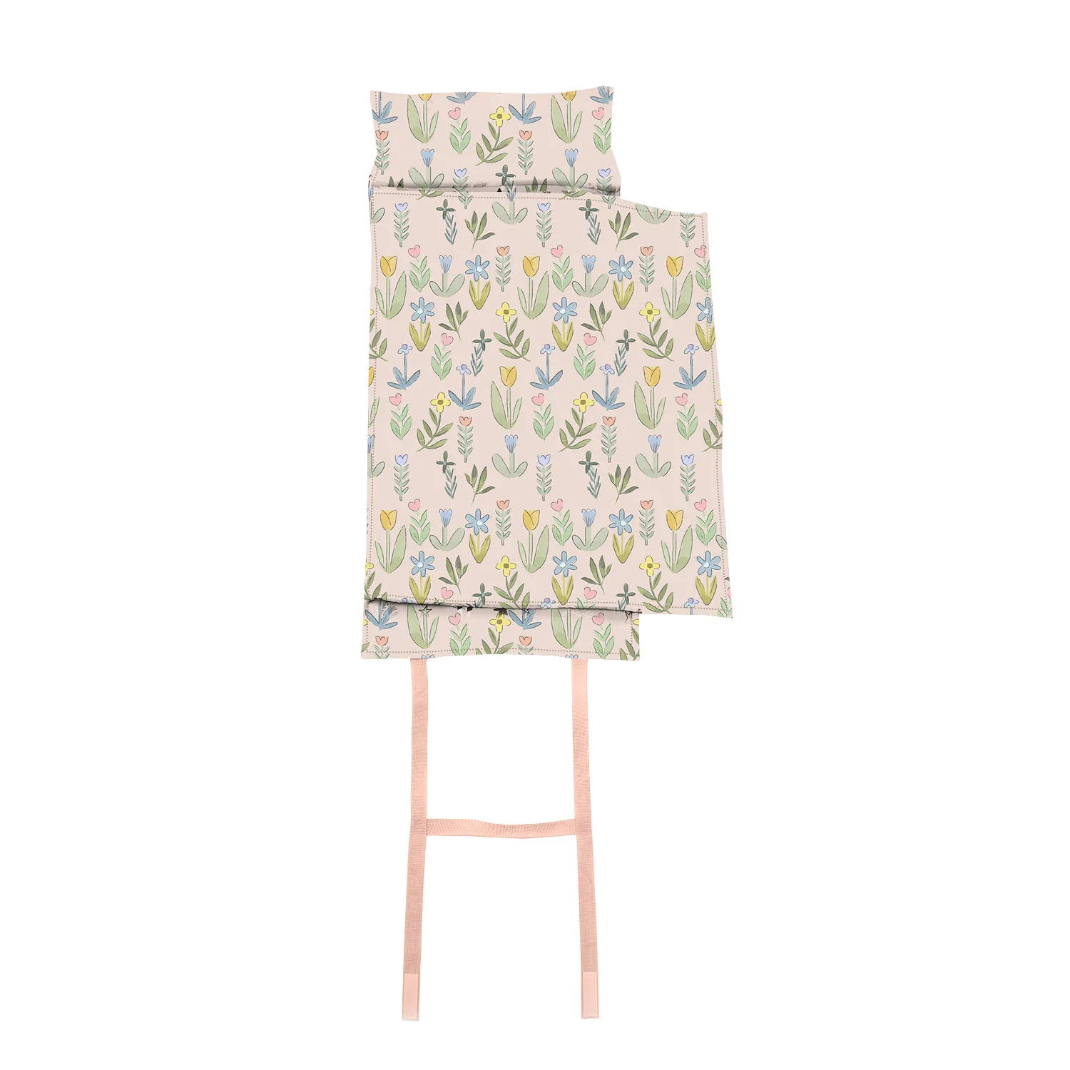 OEM Design Toddler Sleeping Kids Bag Nap Mat with Removable Pillow Soft Perfect for Kids Preschool, Daycare Polyester material