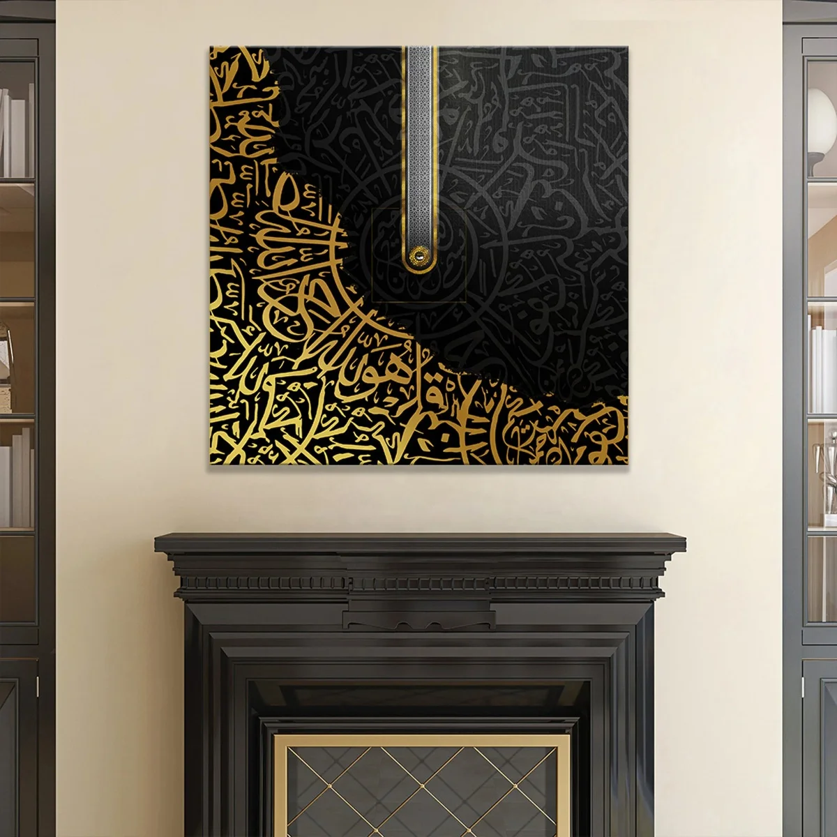 arabic calligraphy crystal porcelain painting crystal porcelain printing picture modern decor islamic frame arabic frame
