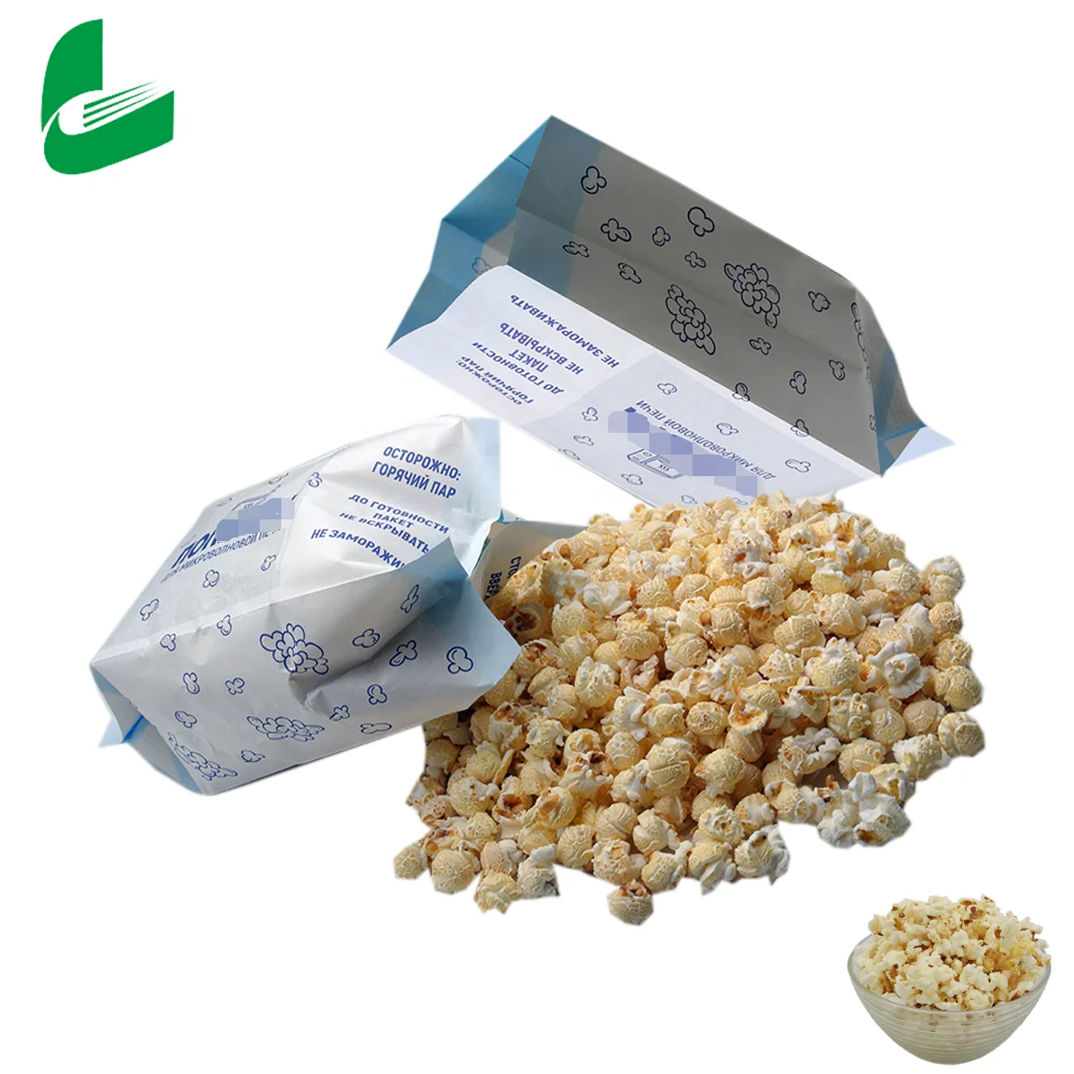 Custom Huafeng hot sale biodegradable microwave popcorn bags