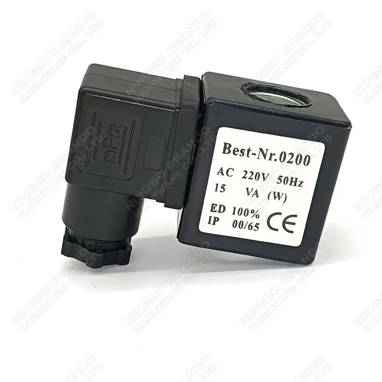 Катушка электромагнитного клапана Best-Nr.0200 12VDC 24VDC 110VAC 220VAC 12VA 15VA 12W 15W для импульсного струйного