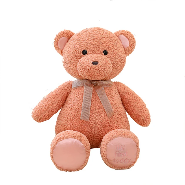 Custom Cute Anime Mini Cartoon Bear Plushie Toys Super Soft Unisex Super Soft Claws Stuffed Foam Rubber PP Waxed Gift Kids