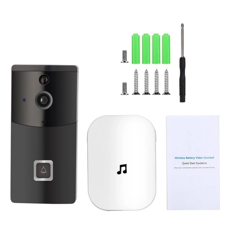 
Tuya Wifi Smart Wireless 720p/1080p for Apartment with Dingdong Ring Bell Wifi Video DoorBell 