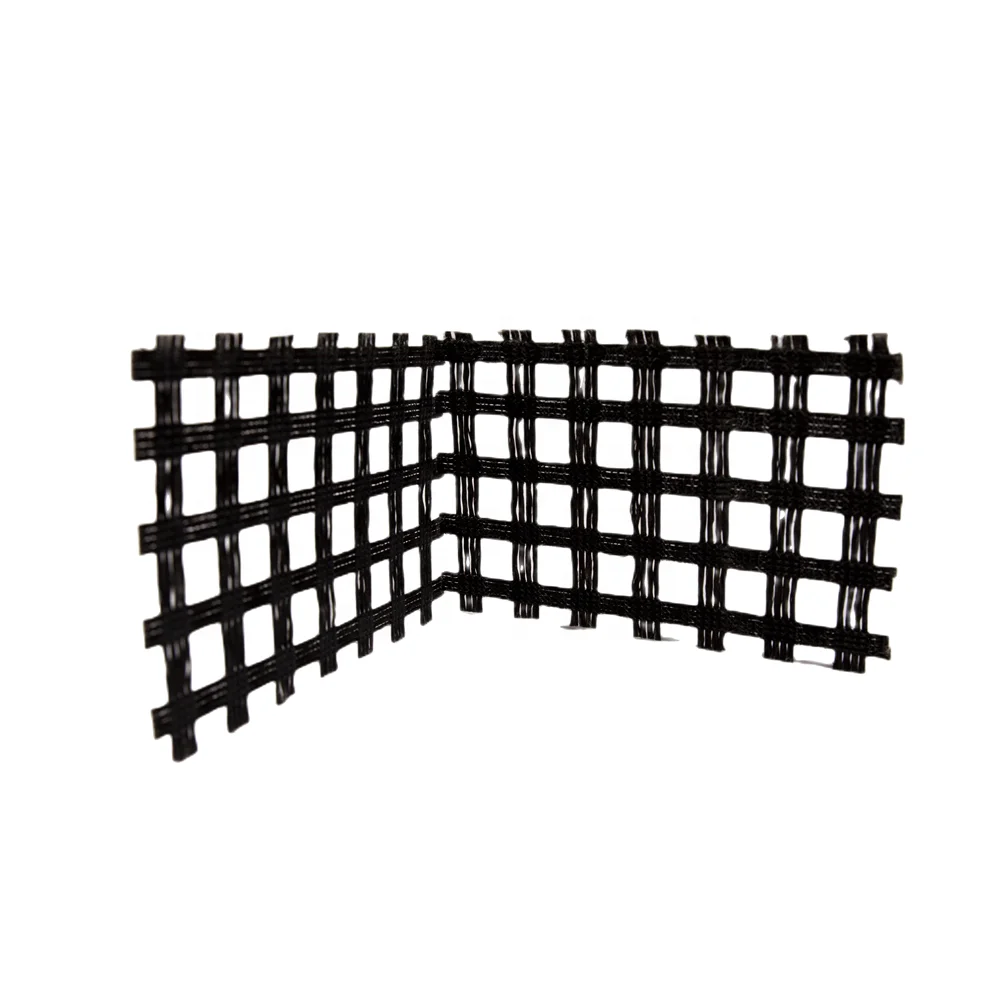 Factory Price High Tensile Strength asphalt reinforcement fiberglass geogrid price For Construction