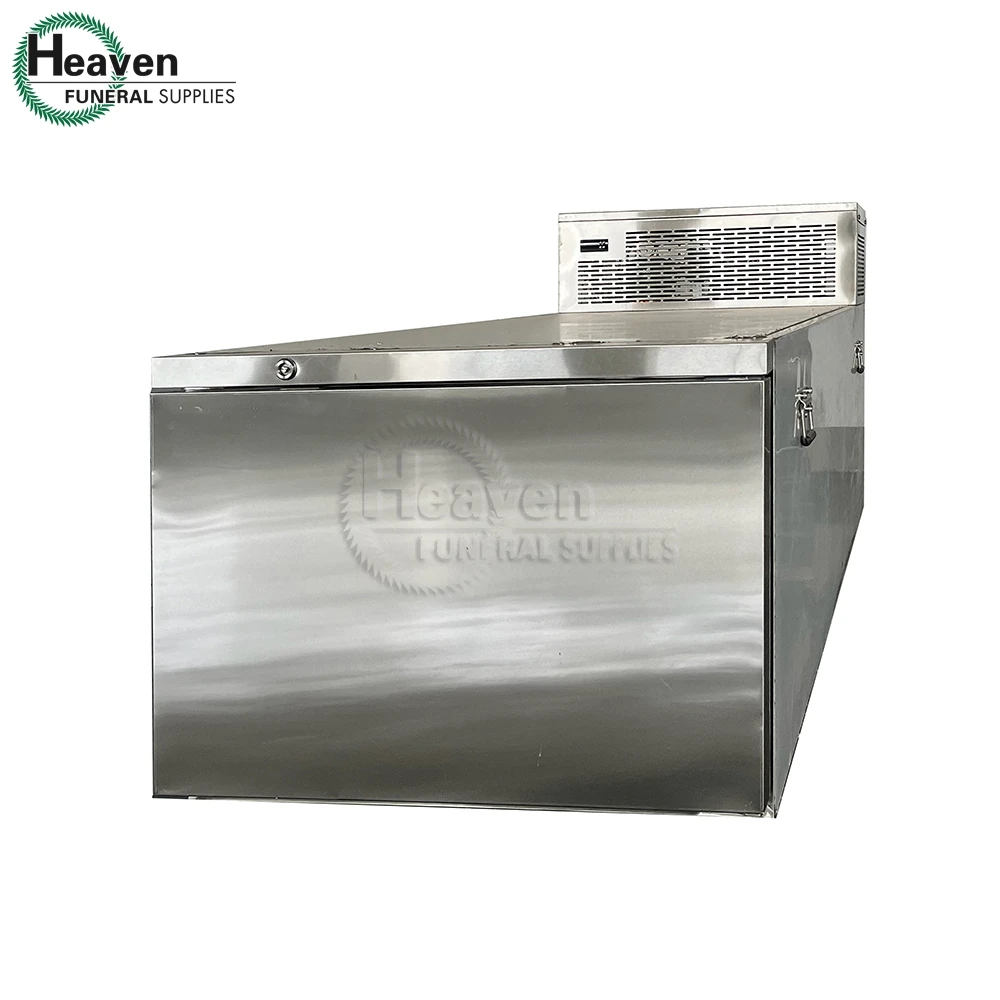 Mortuary Refrigerator Price Funeral Supplies 12V/24V  Truck Mounted Single Body Mortuary Fridge Dead Body Freezer