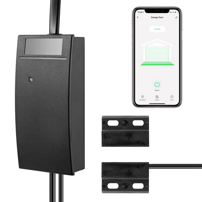 Glomarket Tuya умный Wi-Fi гаражный контроллер Alexa Voice Smart Life приложение беспроводной пульт дистанционного управления Открыватель