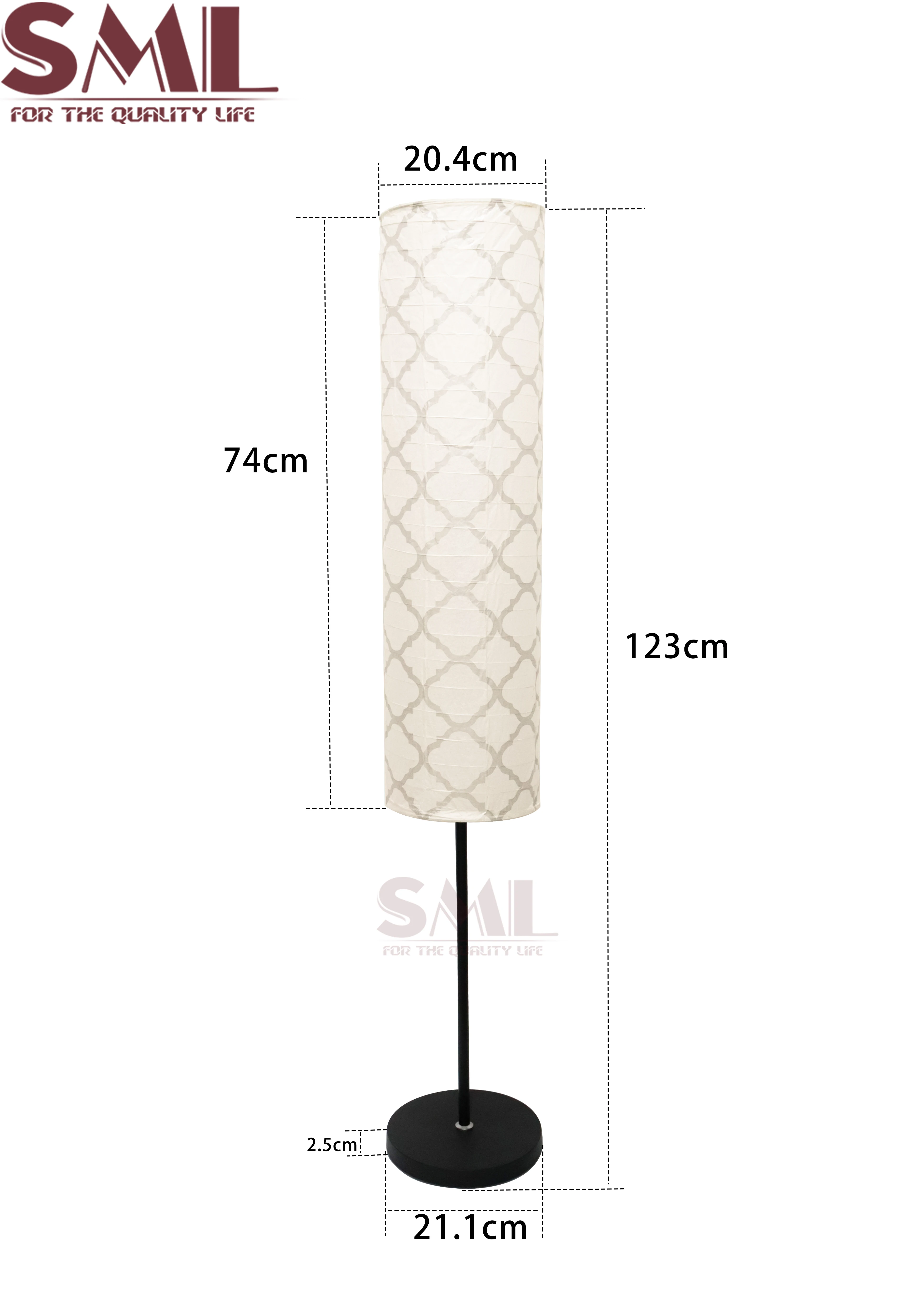2024 Latest Luxury Customized Rice Paper Lamp  Corner Light Living Room Unique Standing  Floor Lamps