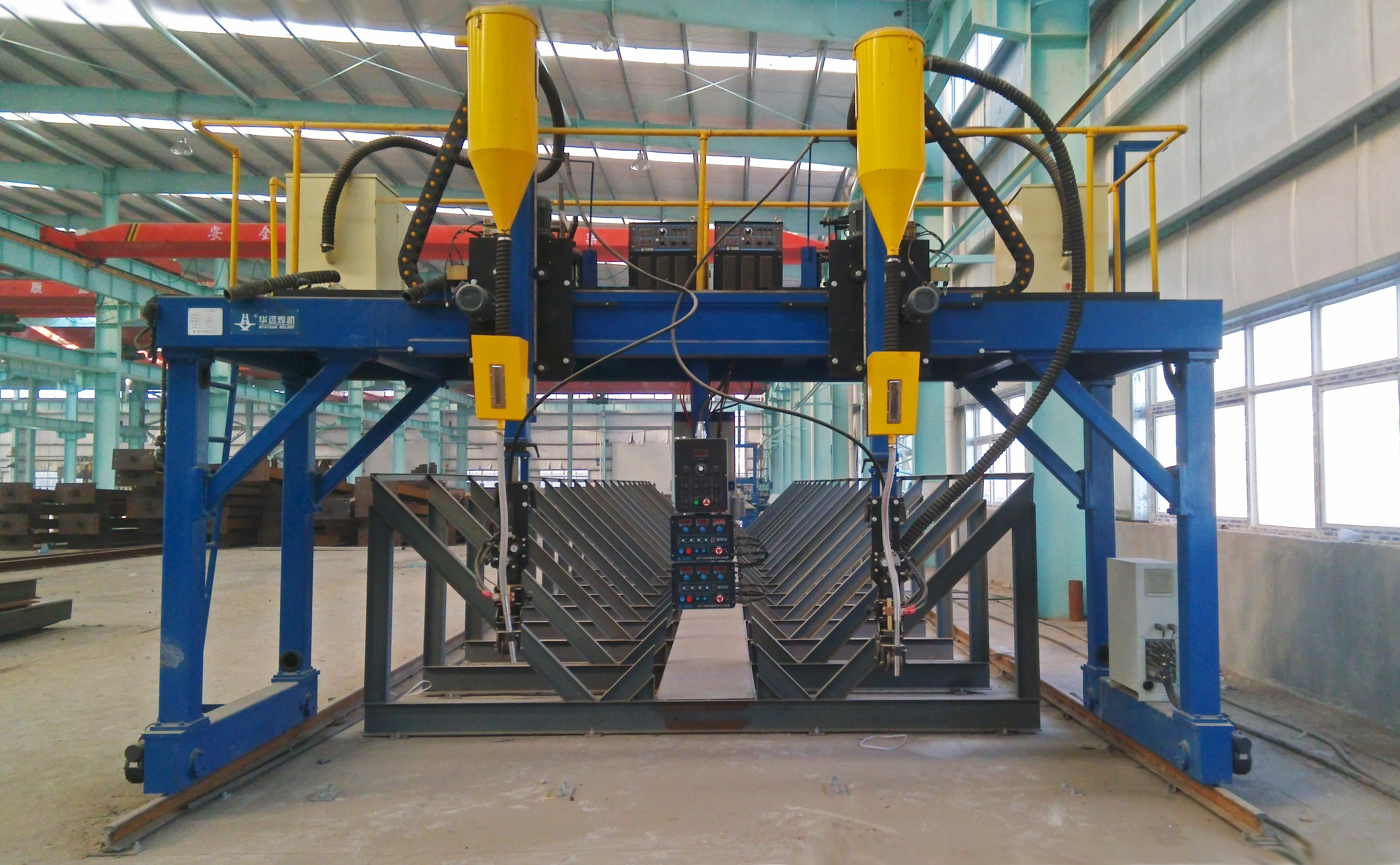 HUAYUAN welder GANTRY WELDING MACHINE used for H Beam steel welding