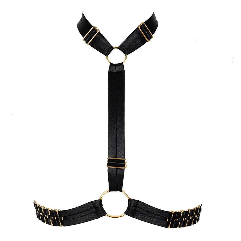 Gothic Garter Sword Belt Suspenders Sexy Ladies Women Body Harness Bra Fetish Chest Bondage Lingerie Erotic Cage Bra