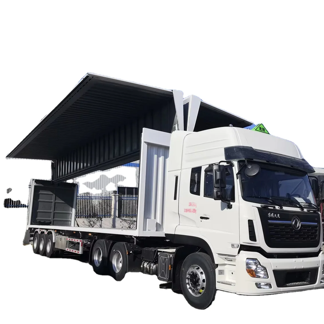 Practical and Inexpensive Big Flying Wing Container  Semi-Trailer Truck Trailers Factory Directed Price