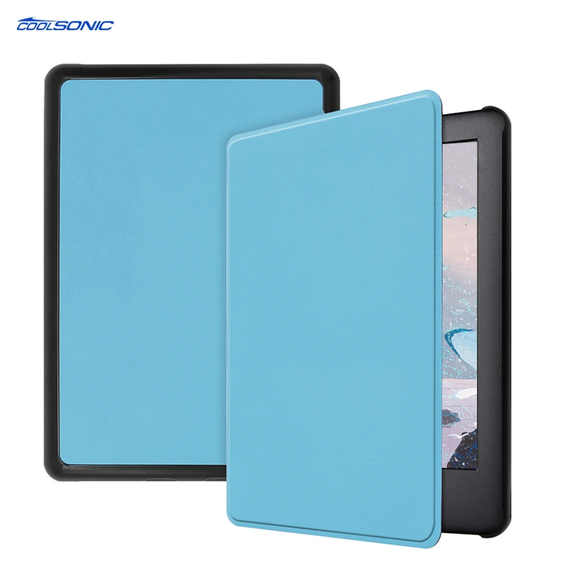 Funda Amazon Kindle Case Smart Cover Auto Sleep Magnetic Leather Case For Kindle Oasis 2017 2019 For Kindle Paperwhite 10 11