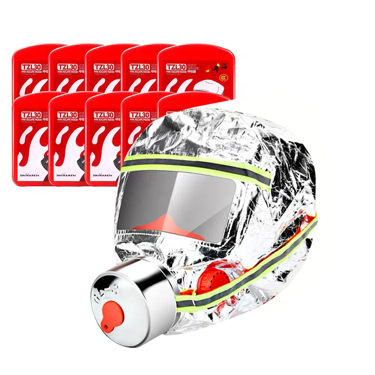 Fire Escape Hood Fire Fighting Protection Emergency Face Safety Breathing Escape Smoke Gas Mask