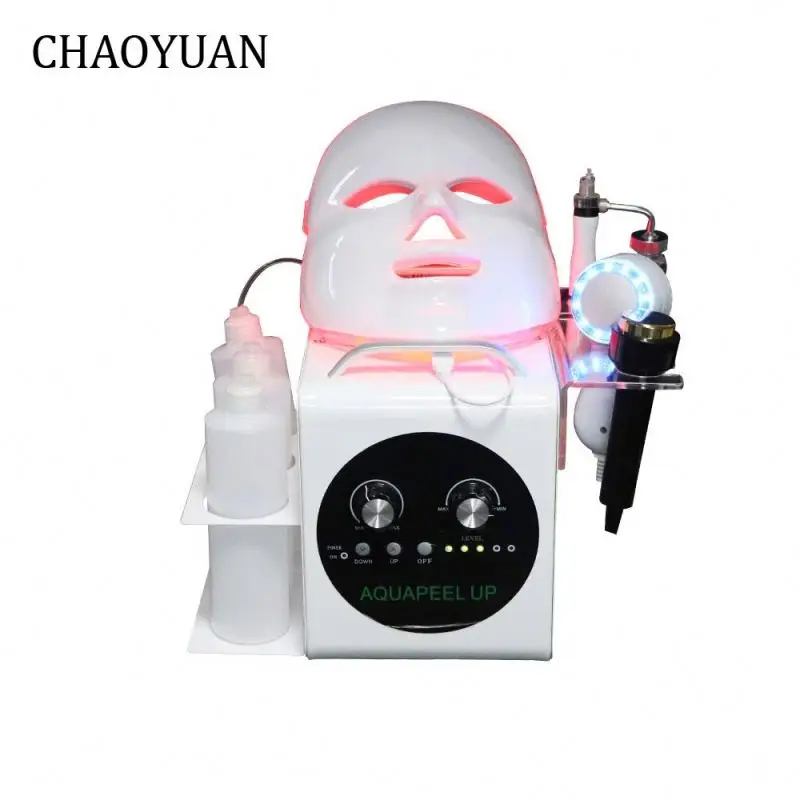 Hydrogen Oxygen Facial Beauty Machine,  6 in 1 Face Skin Rejuvenation Massager Skin Lifting Wrinkle Remove Vacuum Face S