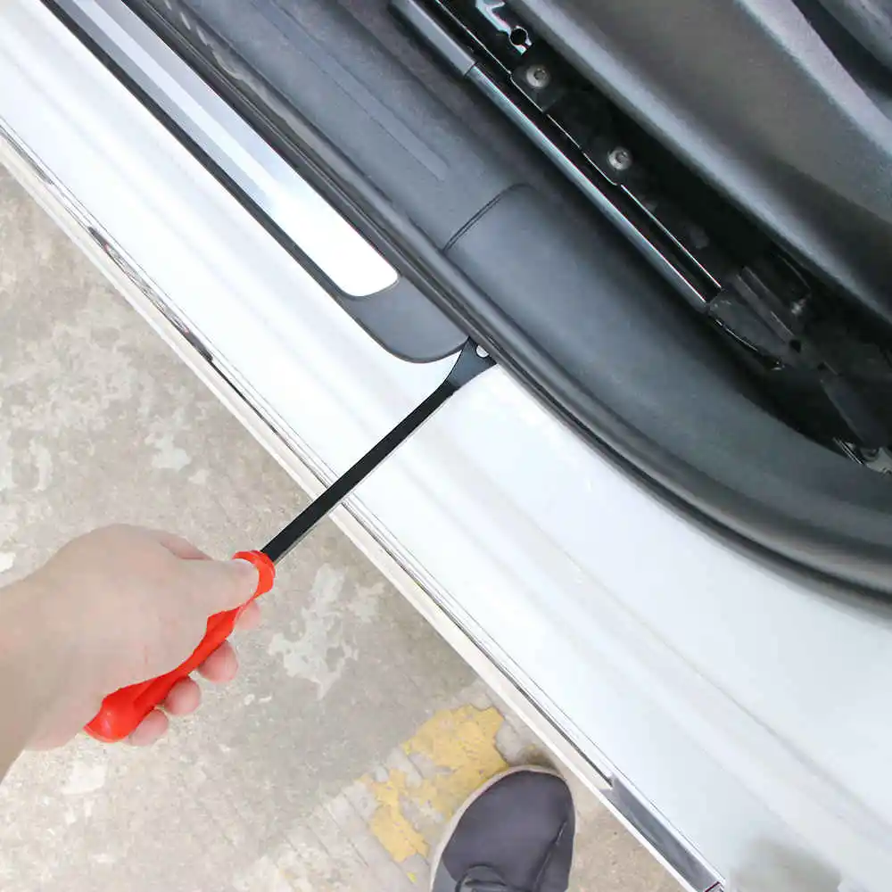 
Car Fastener Removal Tool Plastic Trim Dash Removal Rivet Clips Car Door Panel Installer Cover Pry Repair Fastener Refit Tool 