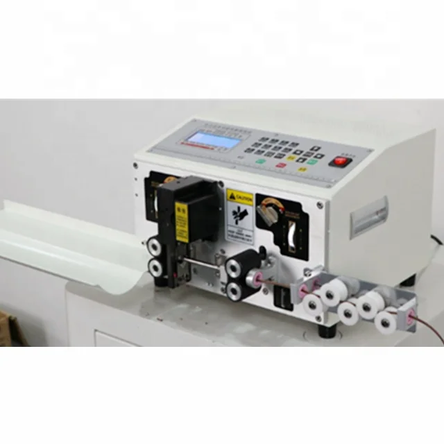 HW-8004 Automatic Computer Wire Cutting Stripping Peeling Machine