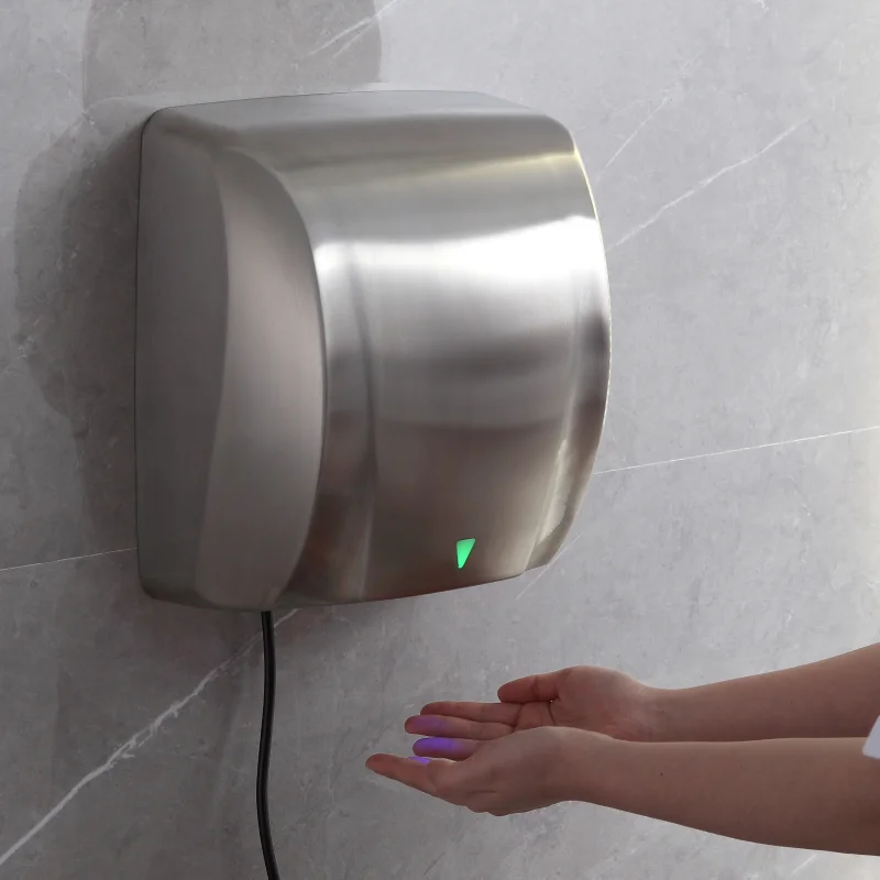 Tetch Kuaierte hot ss sus 304 stainless steel wall mounted industrial commercial automatic auto electric high speed hand dryer