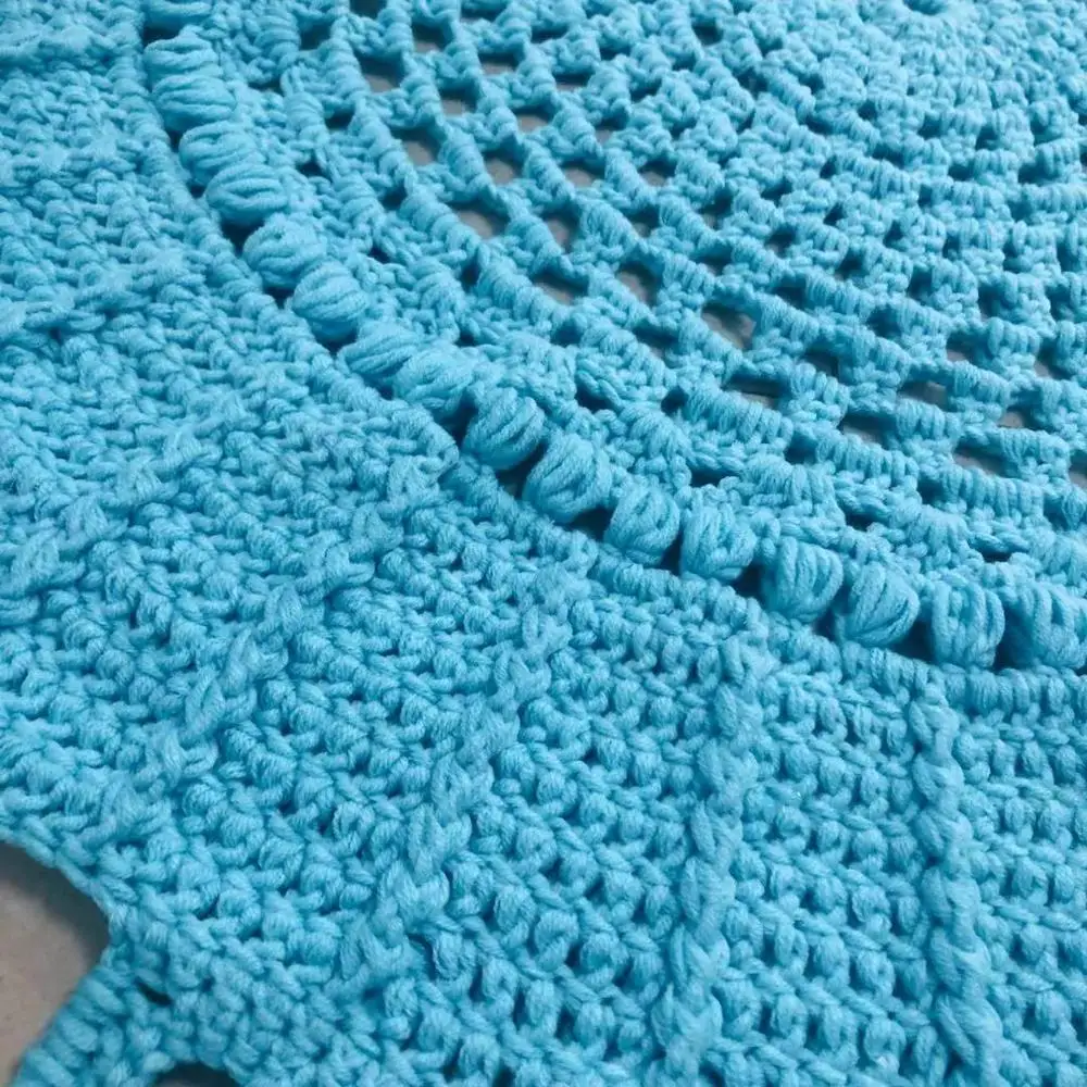 China Factory Children Room Decoration Carpets Handmade Crochet Rug