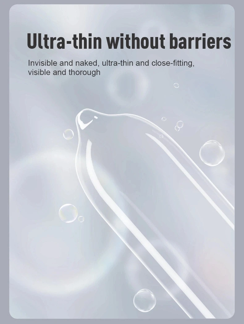 High Quality Ultra-Thin 003 Hyaluronic Acid Condoms Sex Lasting Condoms