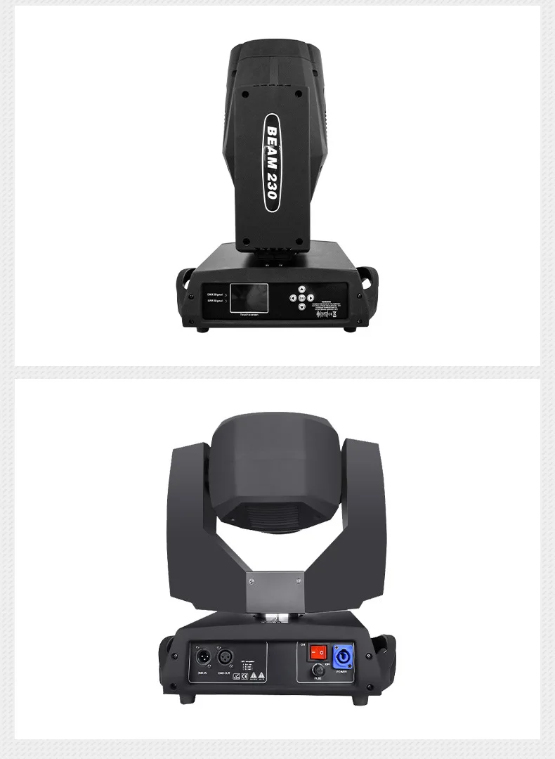 LED stage moving head light Dj 230 Beam Moving Head 7R 230W Sharpy Stage Light