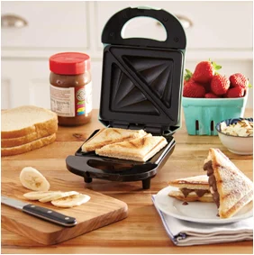 Amazon hot sandwich maker with changeable plates/ 2 slice sandwich makers machine  egg sandwich makers  toaster machine