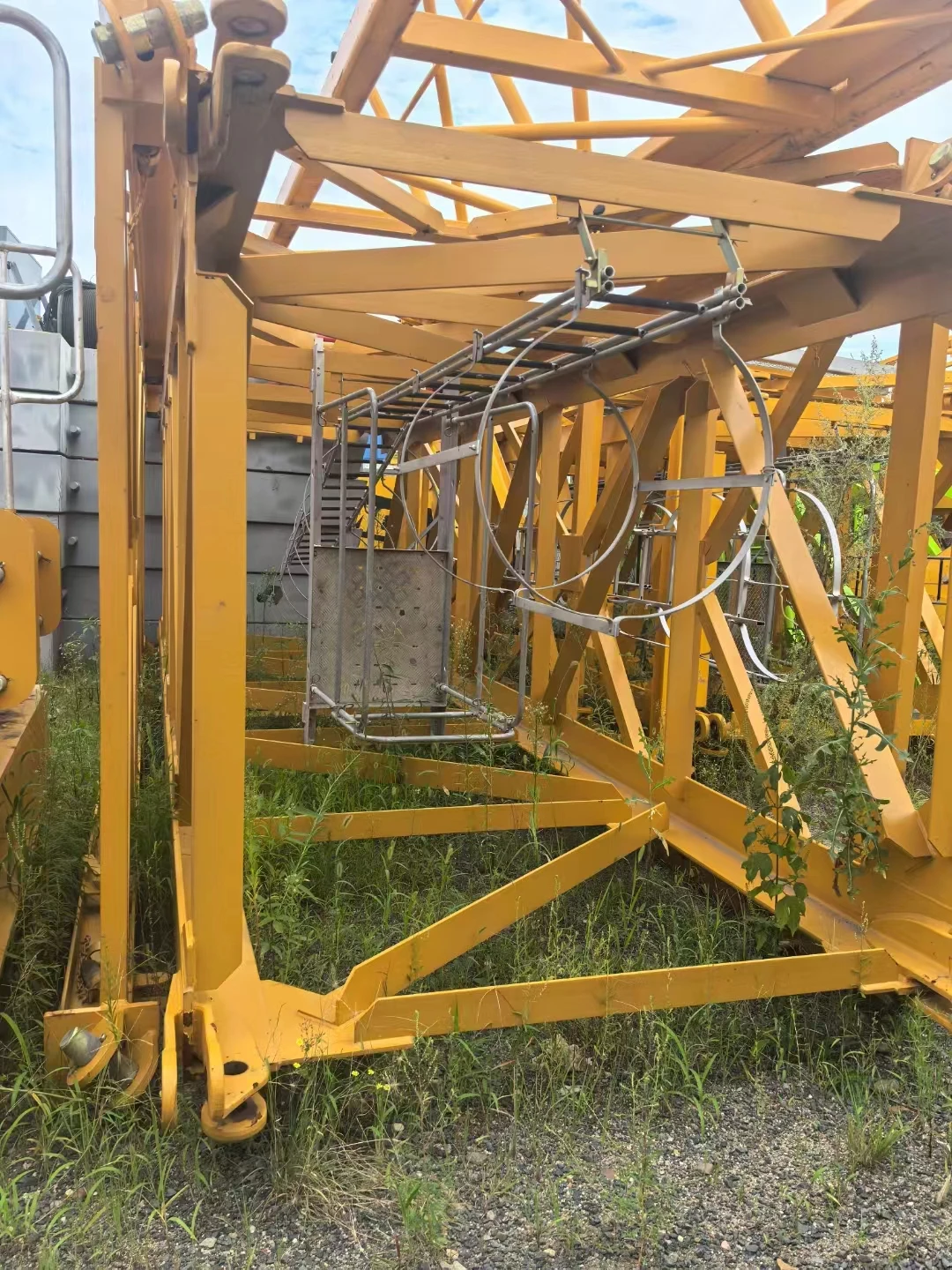 potain 2022 Year Second Hand/Used 20t Topless  Tower Crane 20 ton construction cranes Boom Length 75m