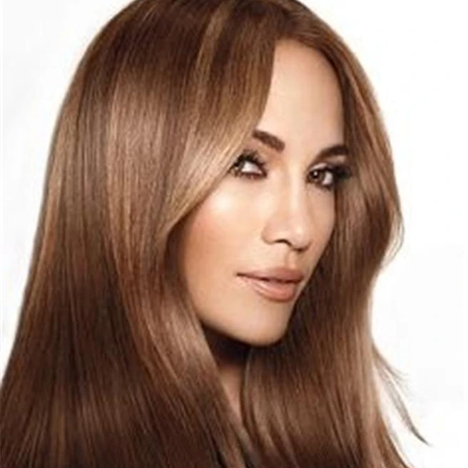 Dark Brown Color 4 Brazilian Human Hair  Bundles With Closure