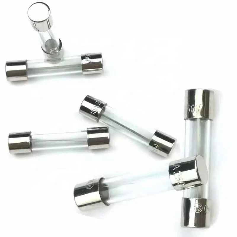 High quality glass fuses 6x30mm 5x20mm 3x10mm 250V 15A Glass tube fuse ceramic Electrical cartridge Fuse