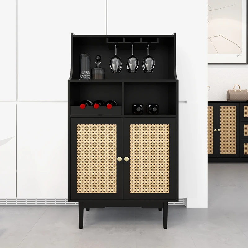 Kitchen dining room furniture luxury buffet cabinet cupboard european style organizer rattan sideboards