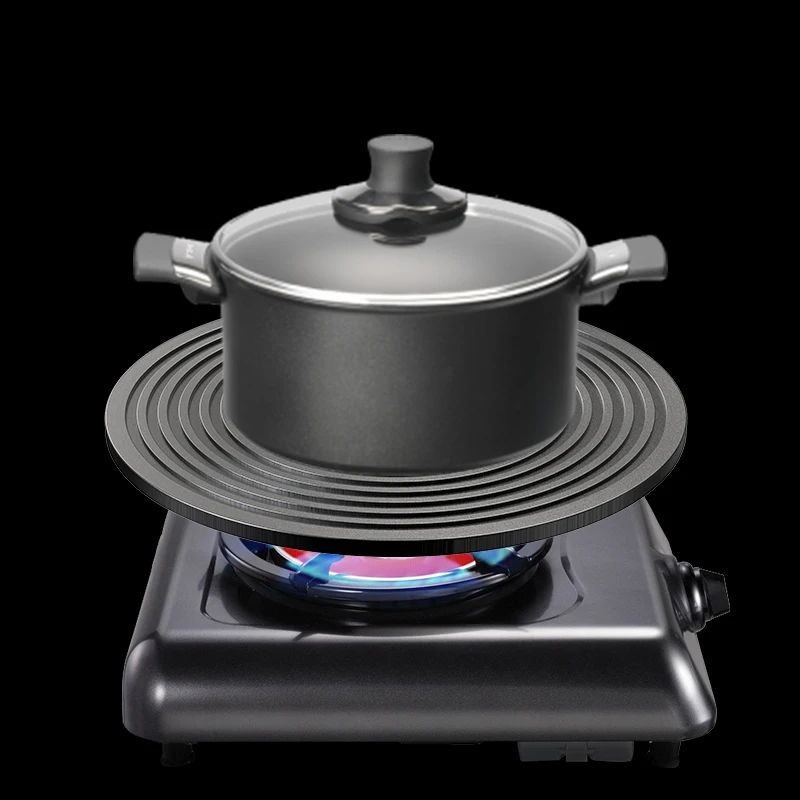 Gas Stovetop Heat Diffuser Plate Aluminum Defrosting Tray Fast Thawing Plate Heat Conducting Plate For Quick Thawing Frozen Meat