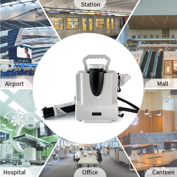 Сельскохозяйственный очиститель воздуха от взрыва, 10 л, рюкзак, распылитель для бетона с электростаической ручкой ulv