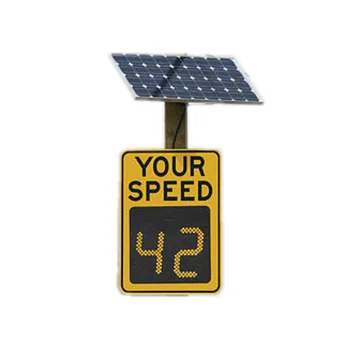 Hight quality LED display portable radar speed sign rader speed detective solar radar speed limited sign