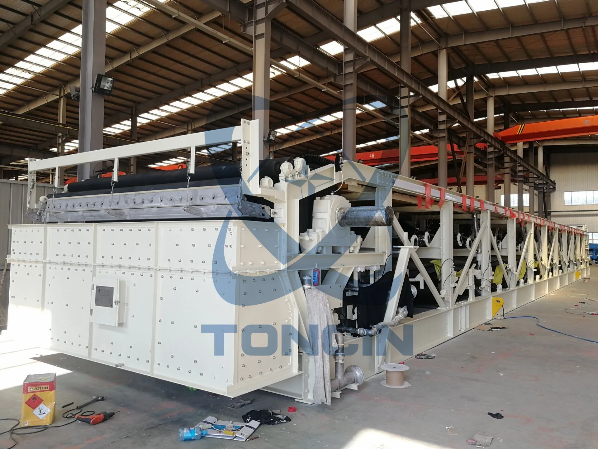 Toncin Horizontal Rubber Vacuum Belt Filter CE Approved