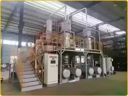high quality used motor oil black engine oil into diesel recycling plant