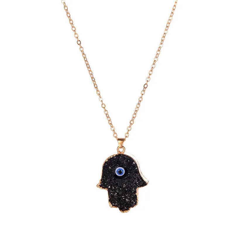 KDC2329 Wholesale custom antique lucky turkish evil eye necklace for women or men