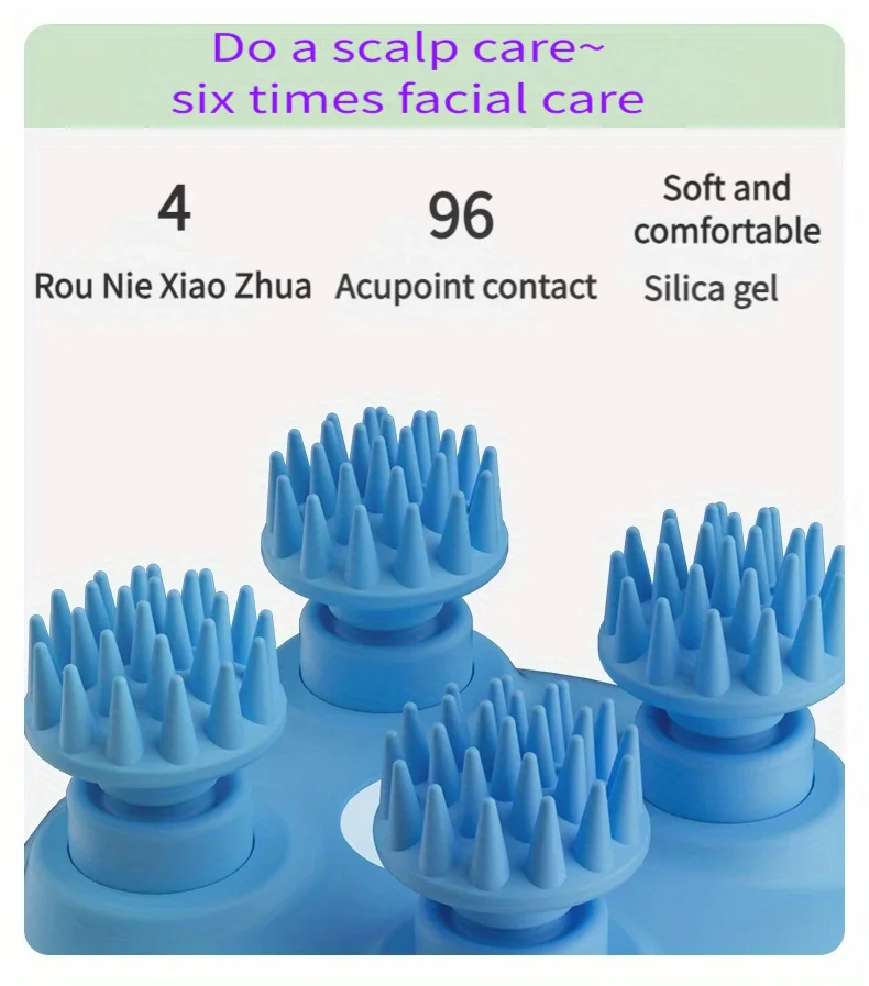 Head Massager Multi-function Automatic Hair Growth Instrument Massage Kneading The Whole Body Soul Extraction Massage