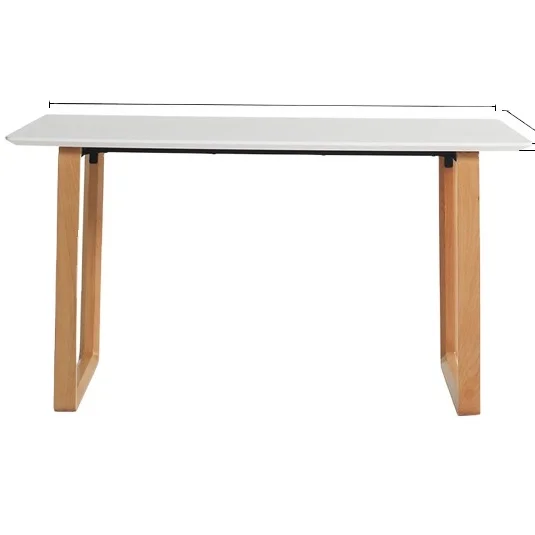 Nordic High Quality Rectangle Table computer desk for family use Luxury Dining Side Table  for Restaurant use