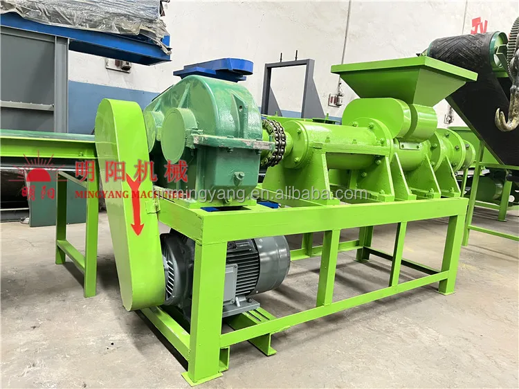 Fully automatic bio char coconut charcoal briquette machine with reasonable price