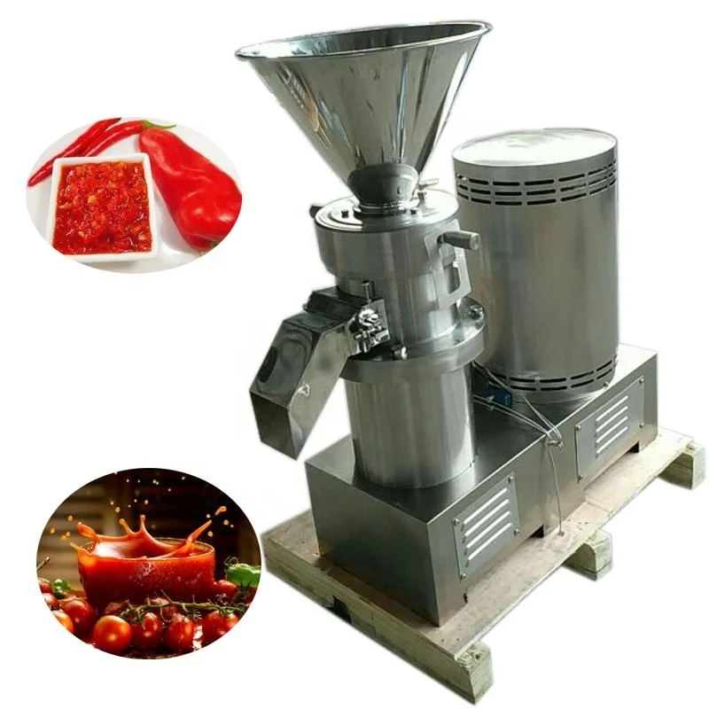 Strawberry Jam Maker Colloid Mill For Mayonnaise Peanut Butter Making Machine