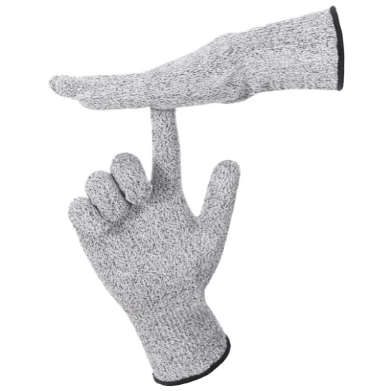 Anti Cutting Fabric Manufacture Direct Sale Uhmwpe Material Cut Resistant Gloves Level 5